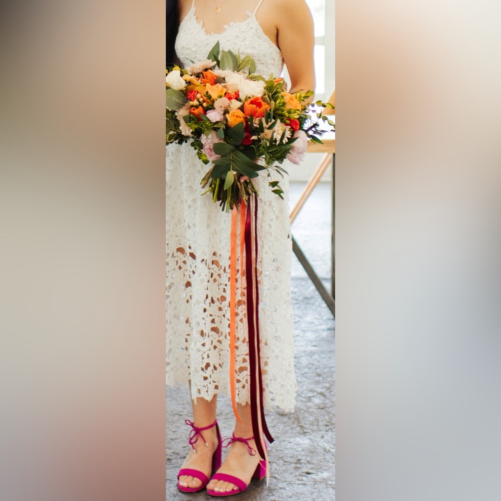 Endless Rose White Lace Dress